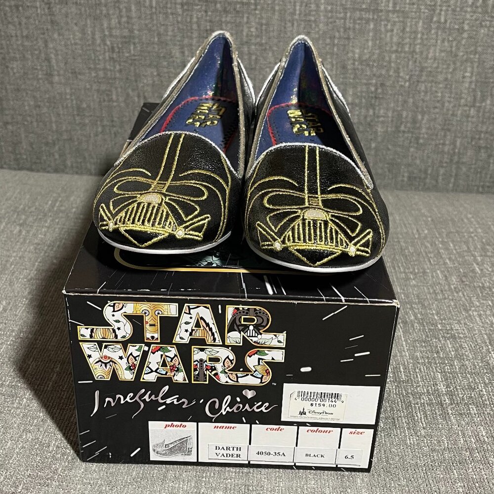 Irregular Choice Darth Vader Flats 6.5